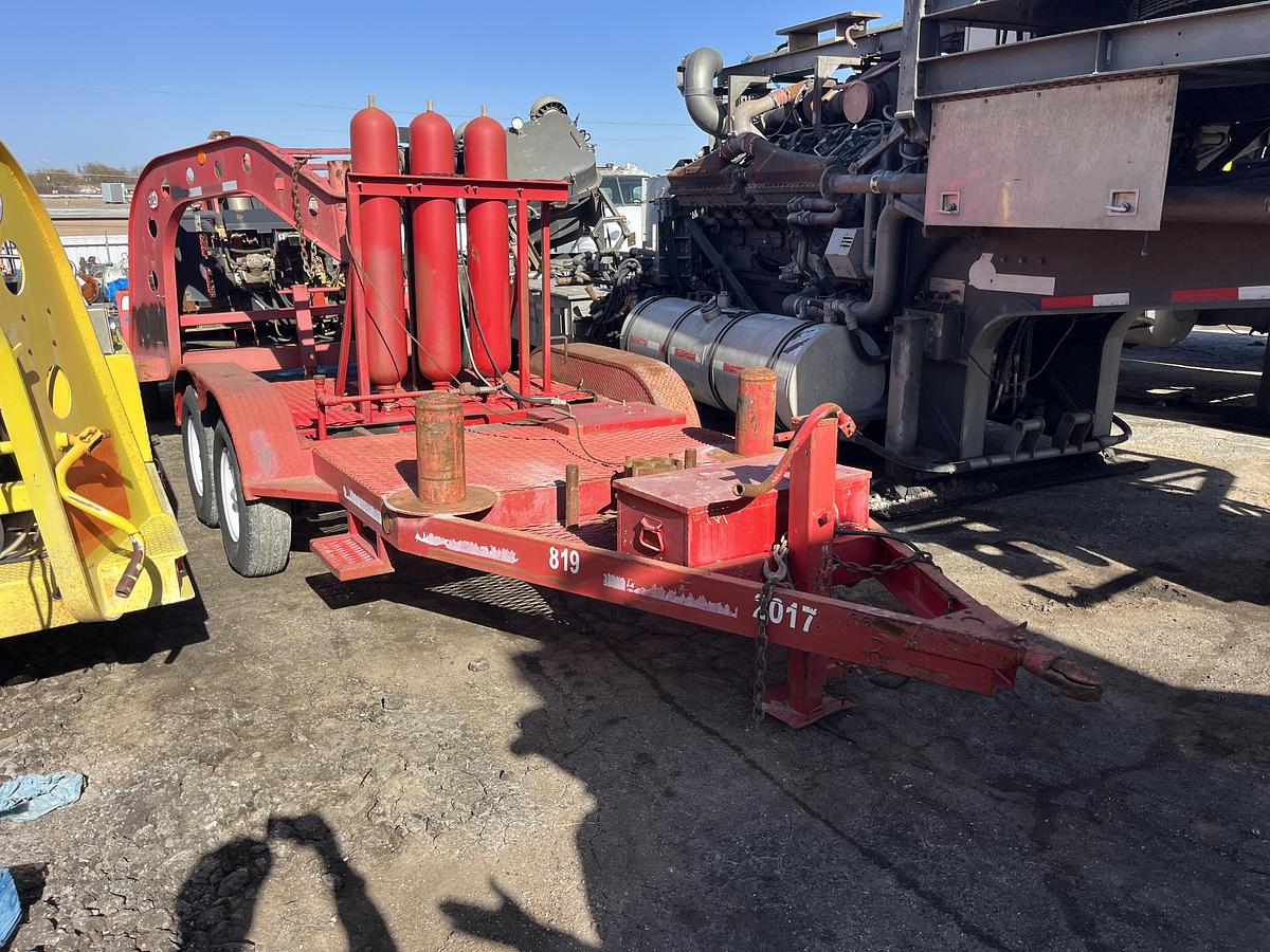 Used 2009 M/R FABRICATION T/A BUMPER PULL ACCUMLATOR BOP TRAILER