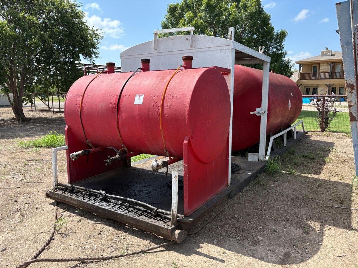 Used 31’ x 7’8” x 8’6” fuel & lube skid