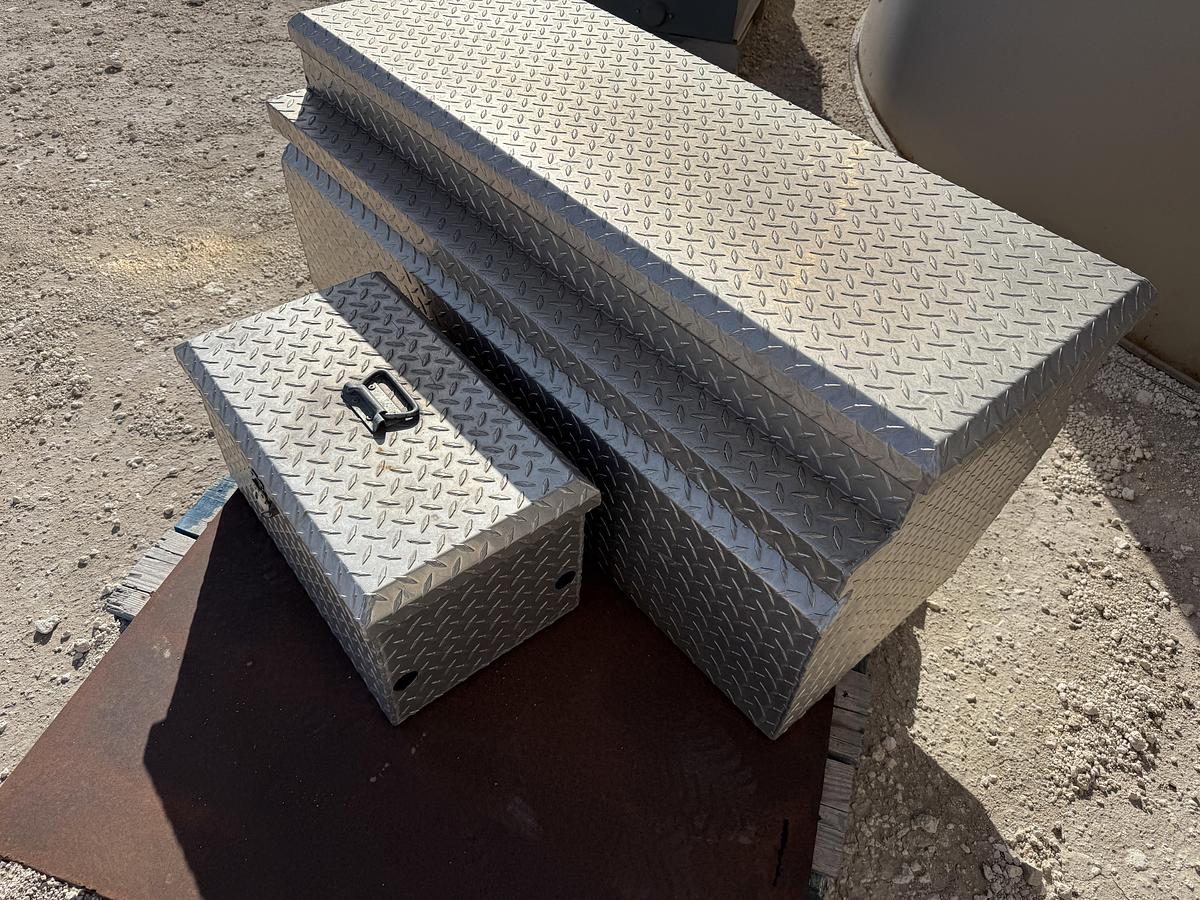 Used BETTER BUILT 48” X 21” X 19” TOOL BOX & (1) SMALL TOOL BOX