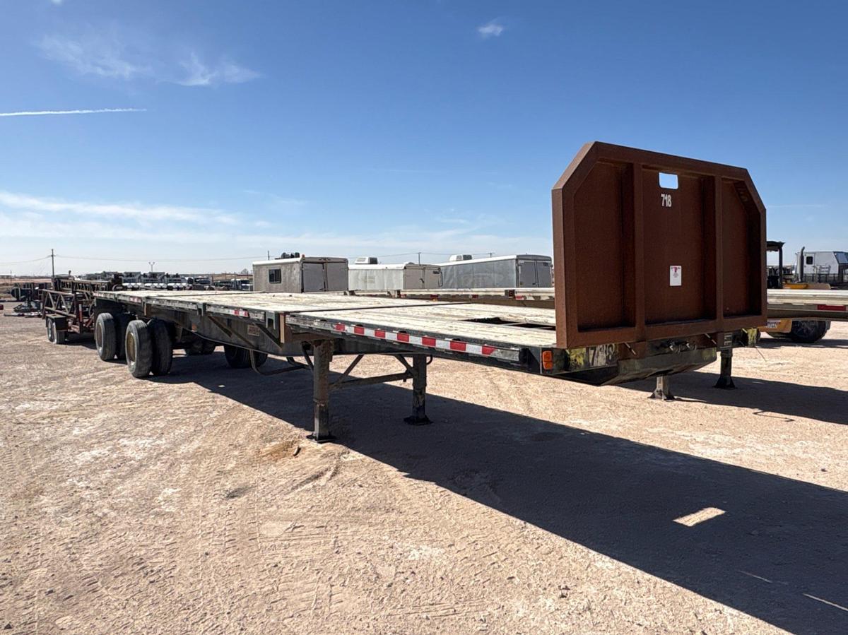Used 1999 FRUEHAUF 44’ X 8’ T/A FLATBED TRAILER