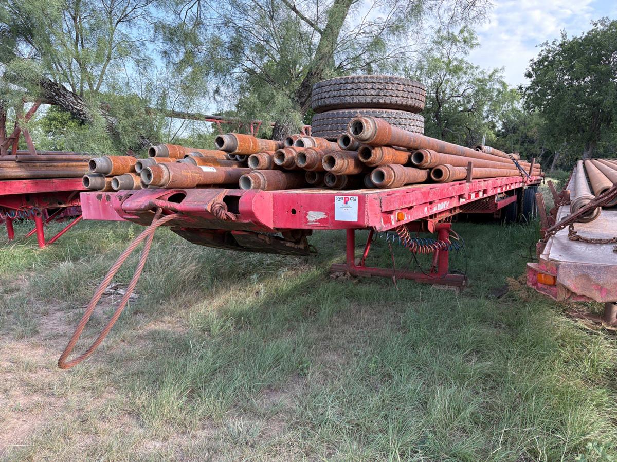 Used 2011 FREUHAUF  44’ X 96” T/A OILFIELD FLOAT TRAILER