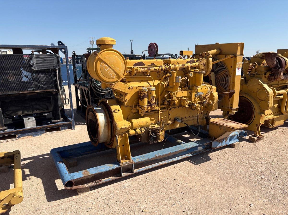 Used CAT D342C diesel engine