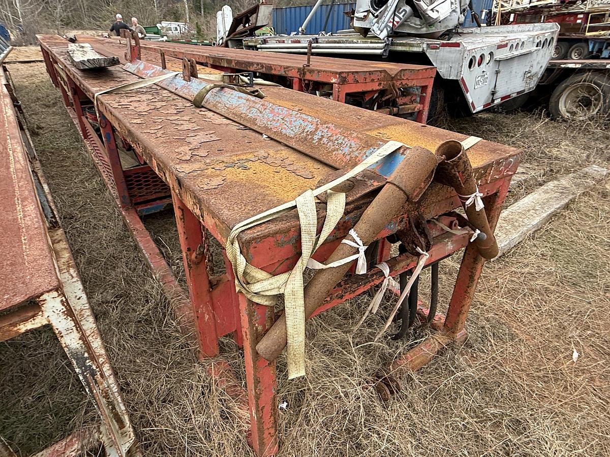 Used 40’ X 48” SKIDDED HYDRAULIC CATWALK