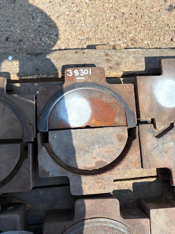 Used Set of (2) 9-1/2”W blind bop rams