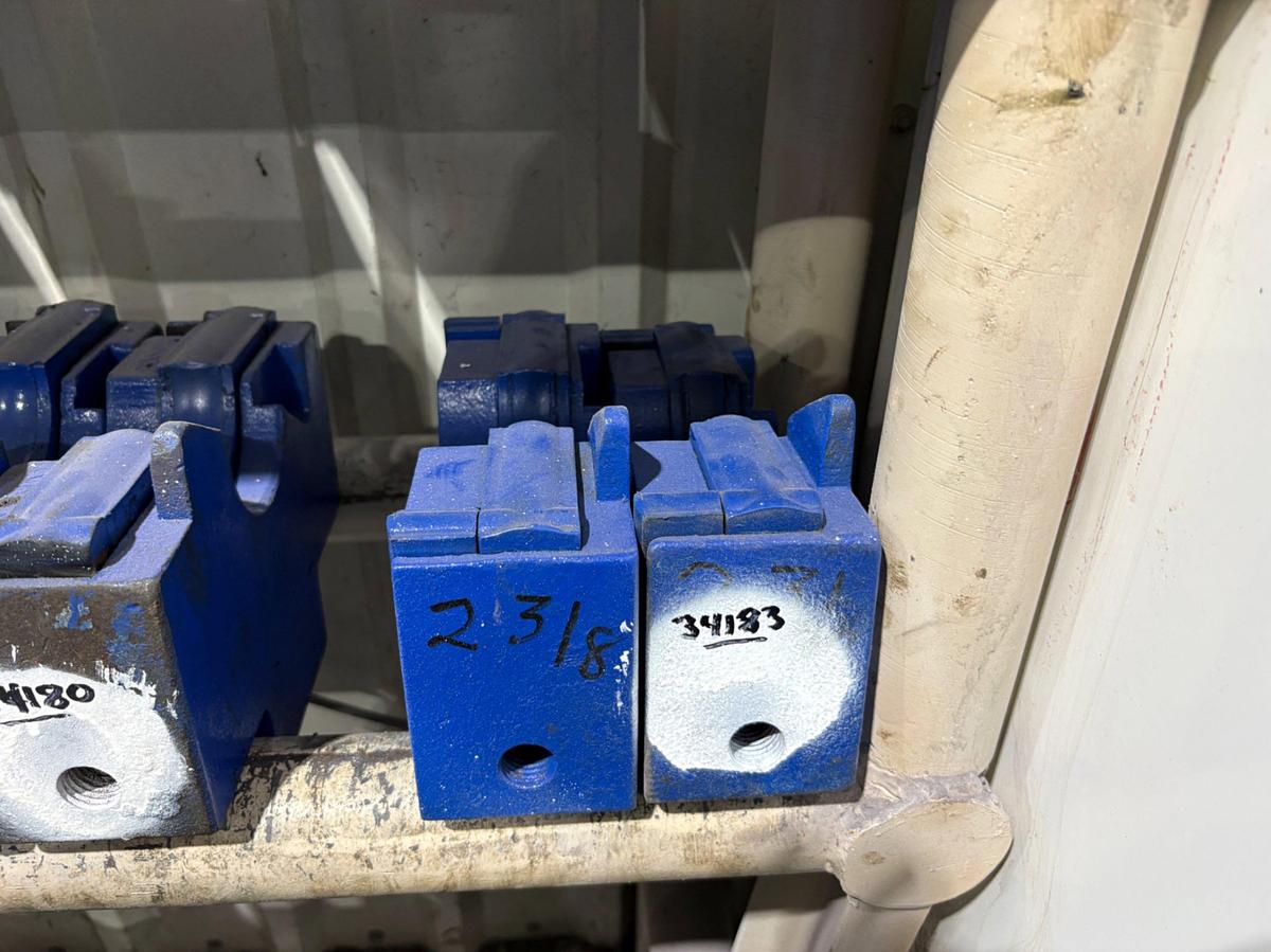 Used SET OF (2) 2-3/8” REEDY BOP PIPE RAMS