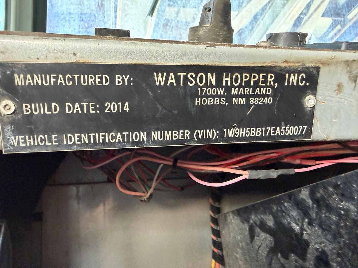 Used 2014 WATSON HOPPER 5 AXLE WELL SERVICE RIG 106'x300K MAST