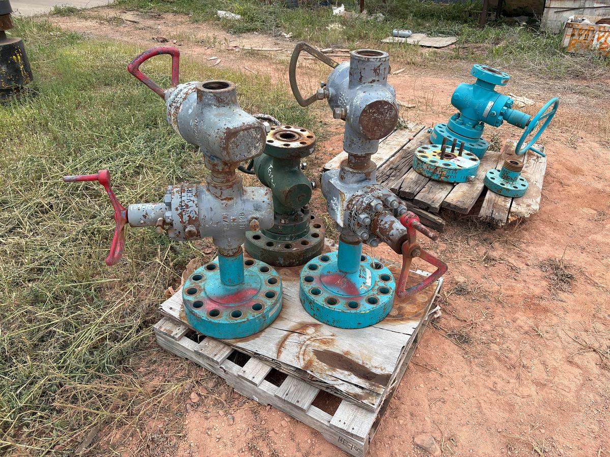 Used (6) 2-9/16” 5K gate valves
