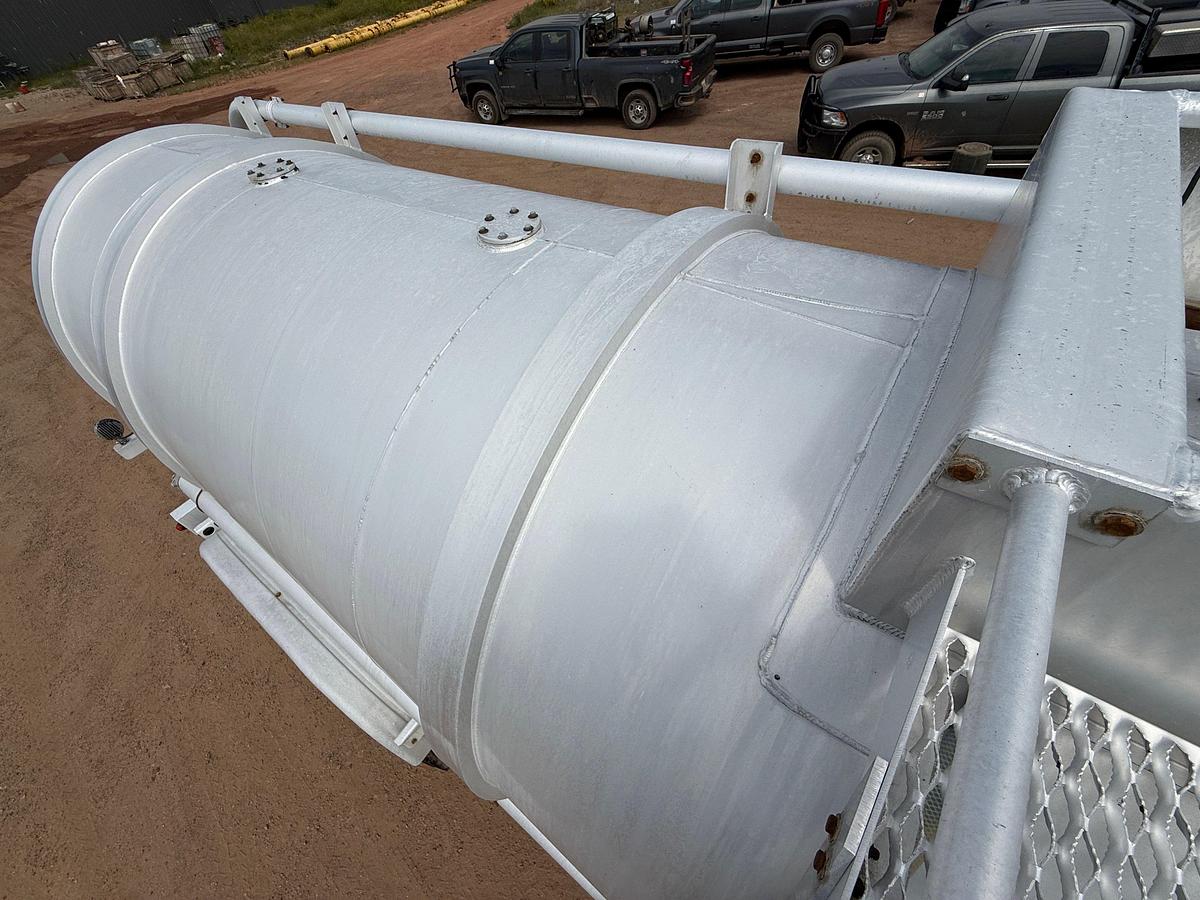 Used 2014 STEPHENS 6,800 GALLON DOT-407 4-AXLE PUP TRAILER