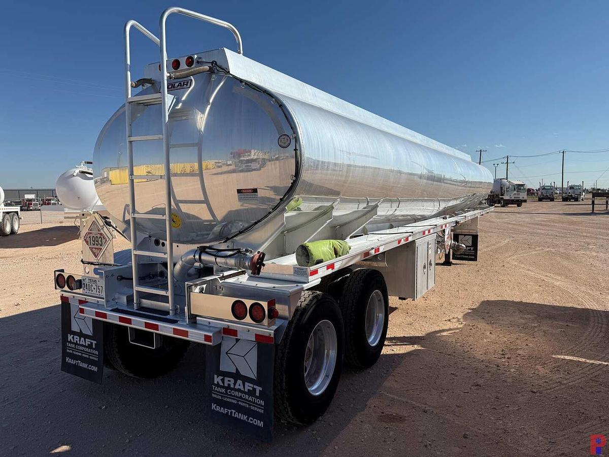 Used 2024 POLAR TANK 9,200 GAL. DOT 406AL T/A FUEL TANK TRAILER