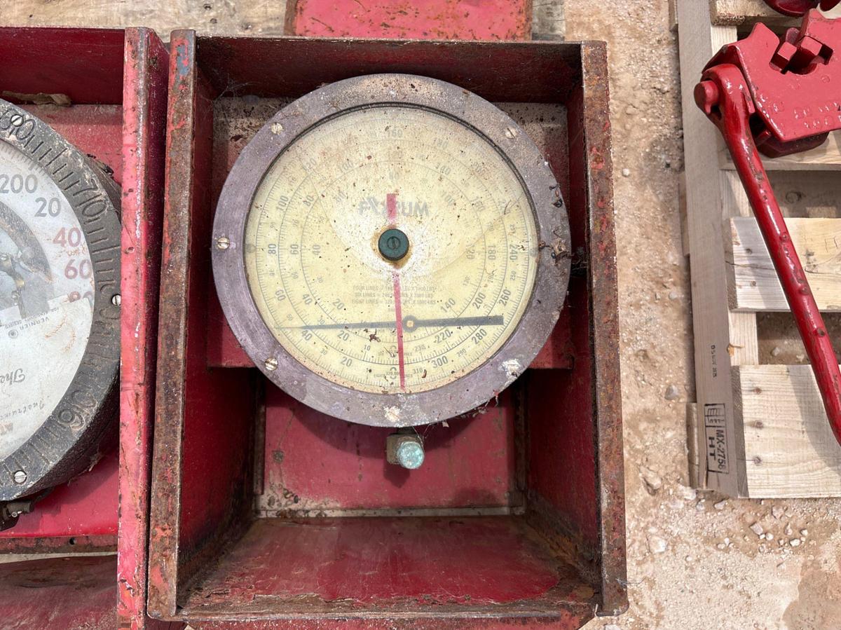Used (1) forum & (1) atlas “clipper” weight indicators