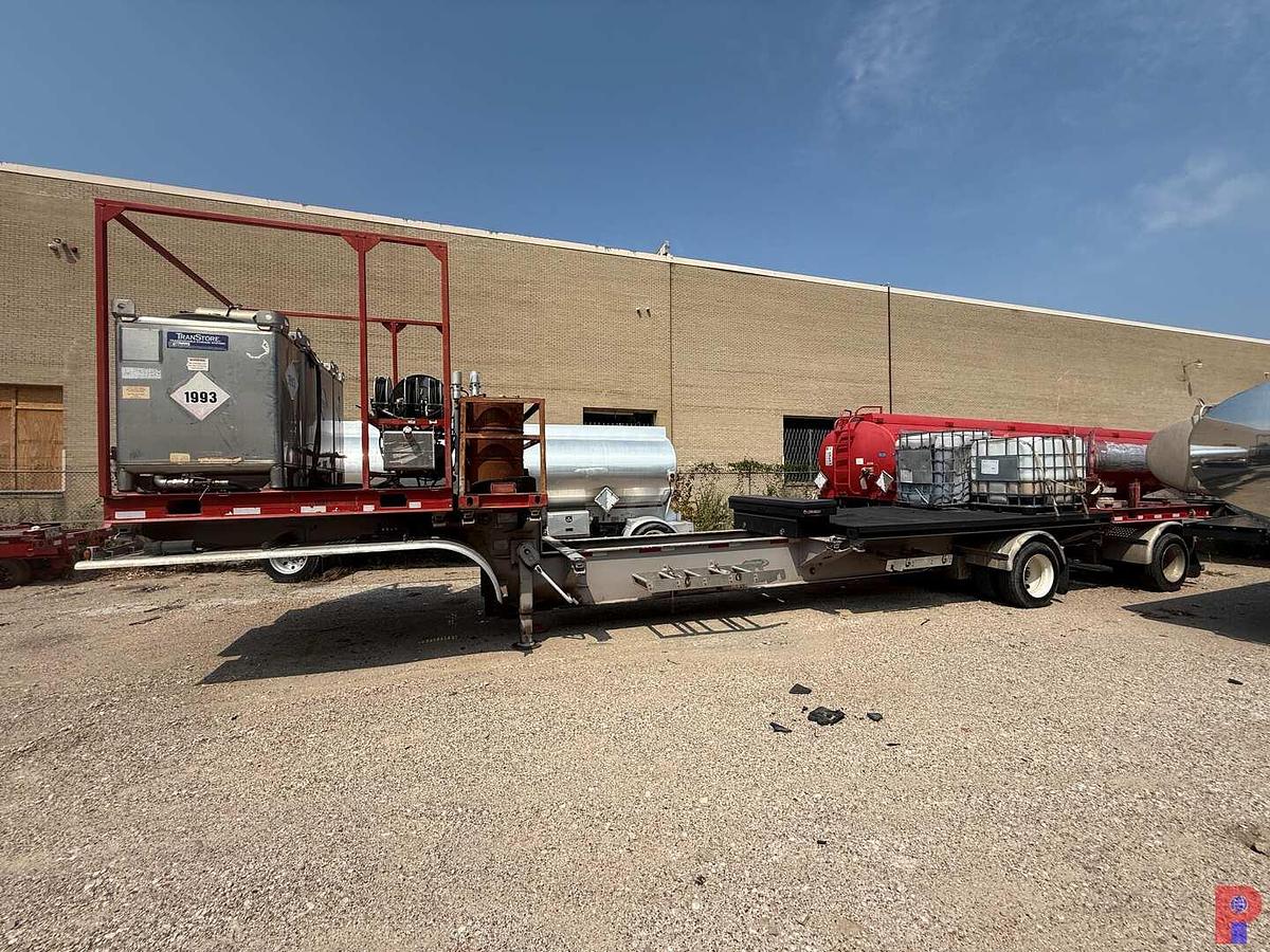 Used 2013 PEERLESS 47’ SPREAD AXLE CHASSIS TRAILER