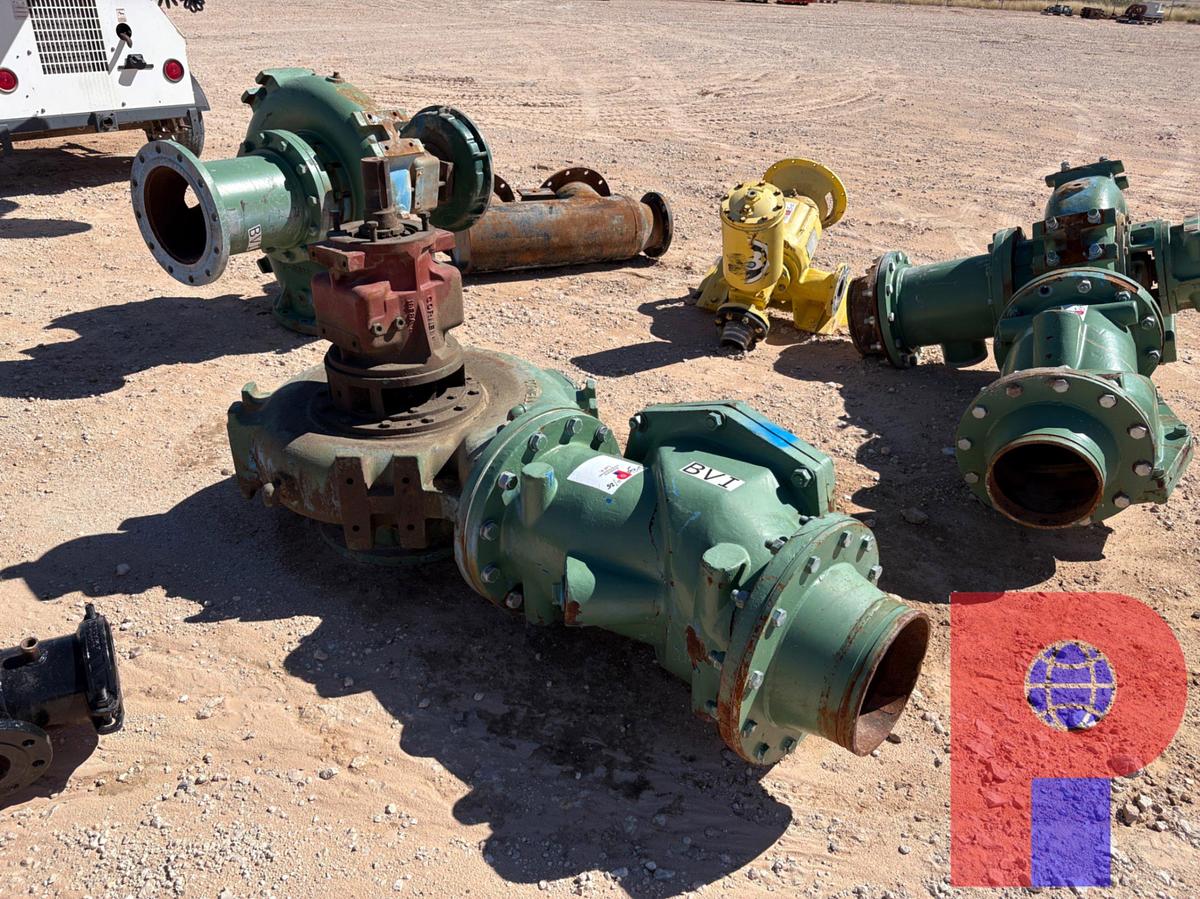 Used CORNELL D5808-2 CENT PUMP W/ SWING FLEX 12” CHECK VALVE