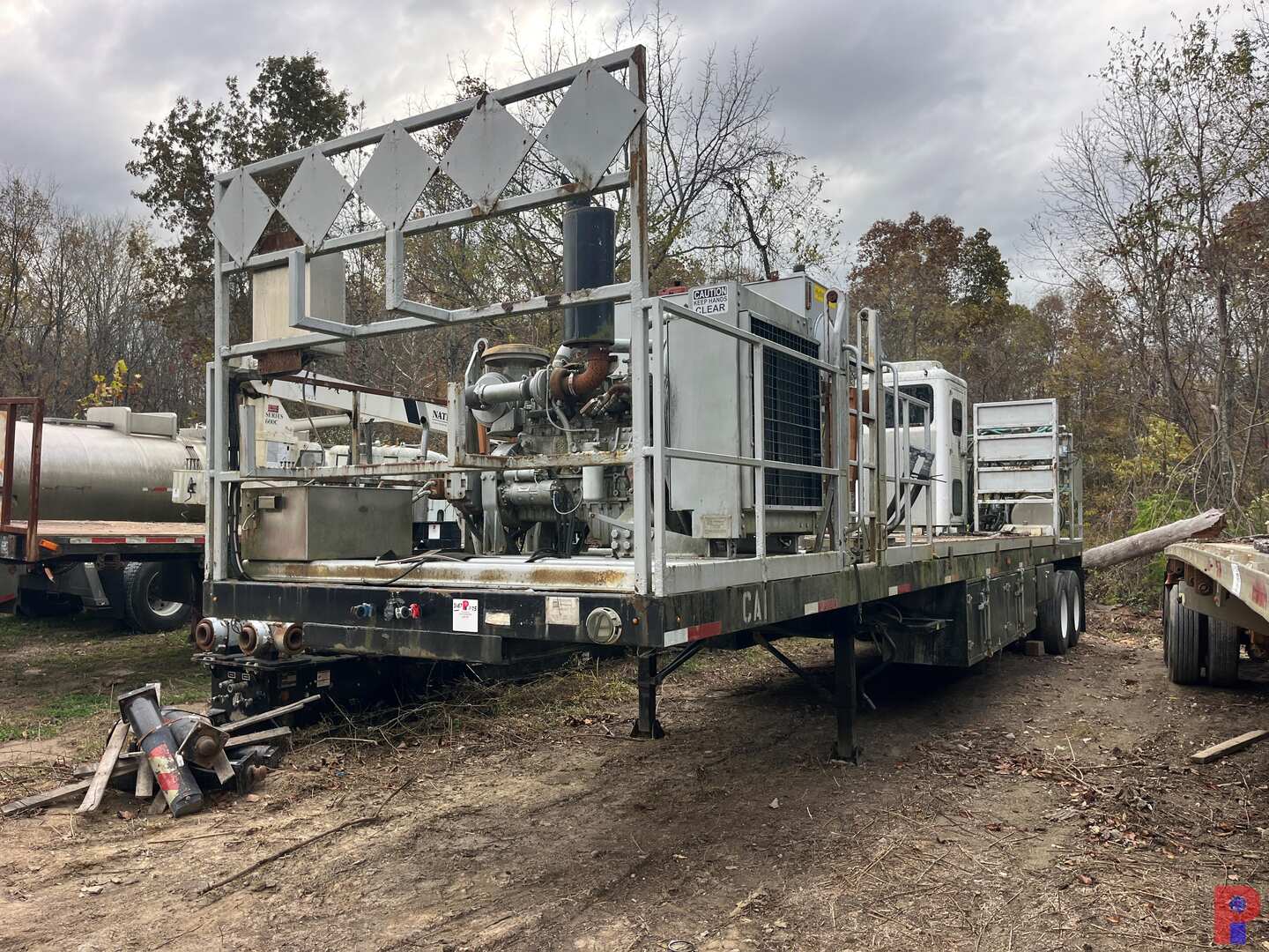 Used 2013 JET CO.  SERVA CHEM ADD TRAILER