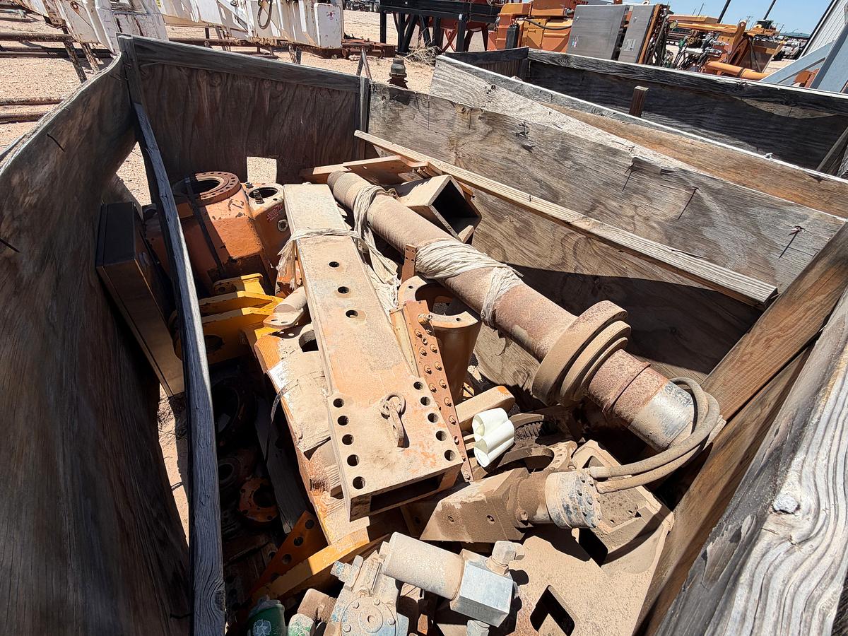 Used (2) Crates of Tesco Top Drive Parts