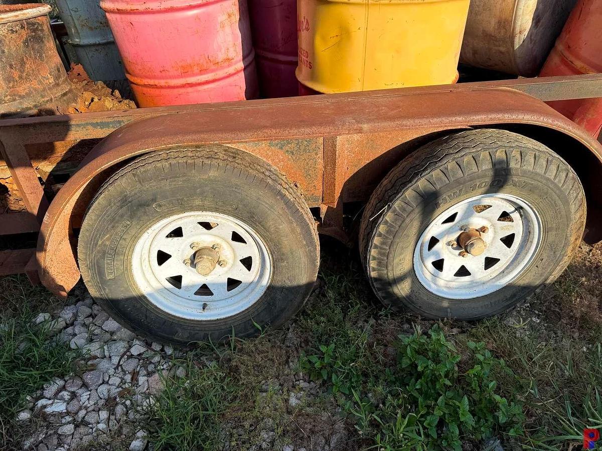 Used 16’ T/A BUMPER PULL UTILITY TRAILER