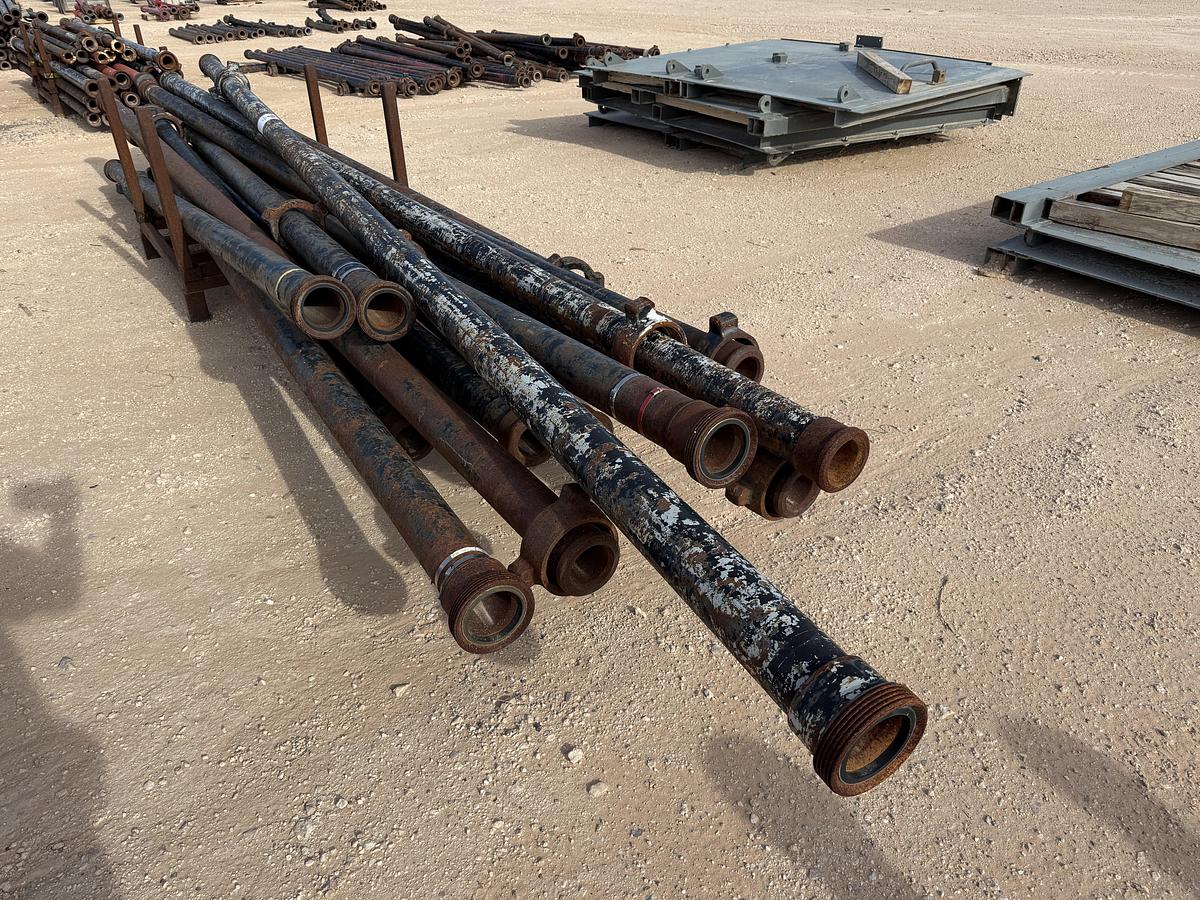 Used (15 X $) (13) 4” DIA X 20’L & (2) 10’L FIG 1002 10K WP FLOW IRON