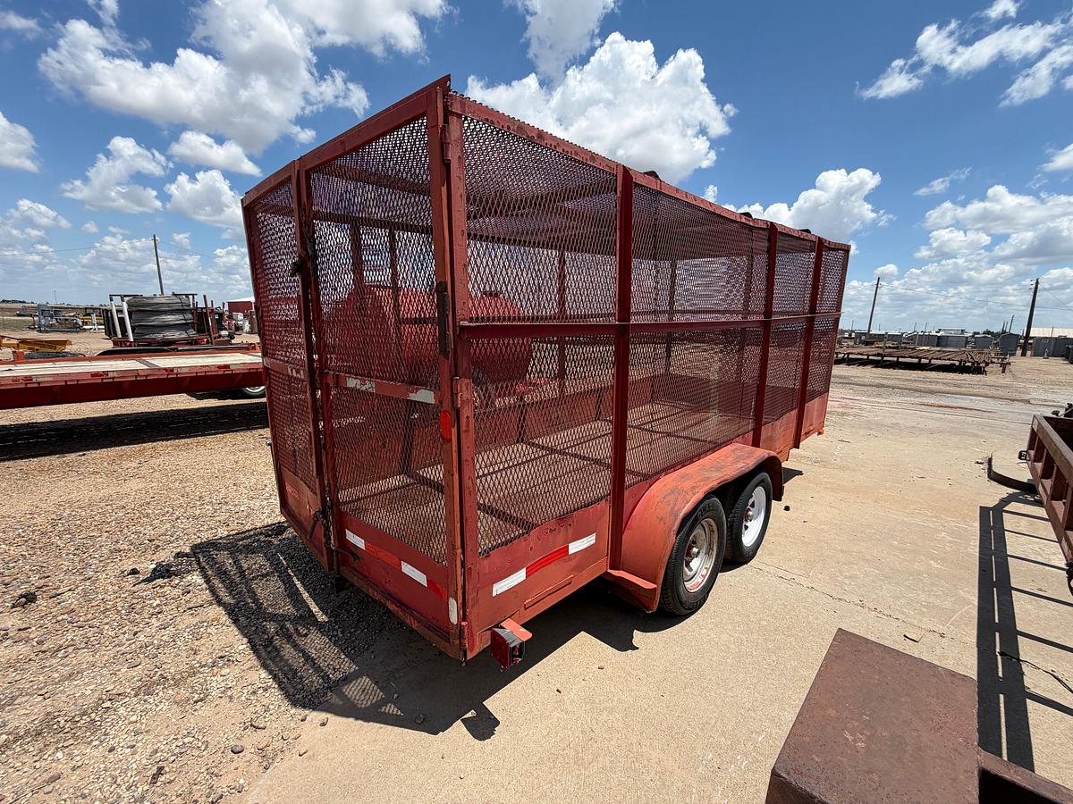 Used Shopbuilt 16’ t/a Trash Trailer