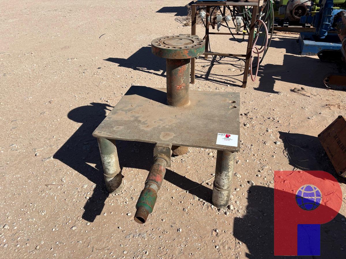 Used PRESSURE TEST UNIT & SHOP TABLE