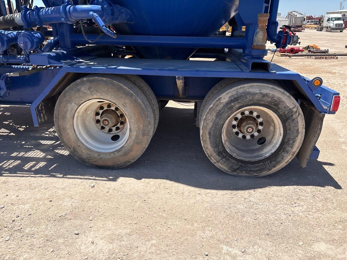Used Serva t/a cement batch mixing trailer