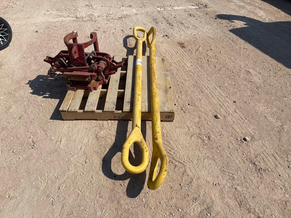 Used (2) 2” x 96” elevator links