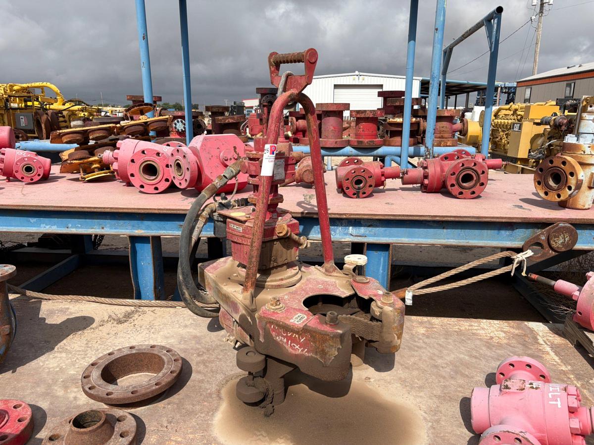 Used Oil works 3507 hydraulic pipe spinner