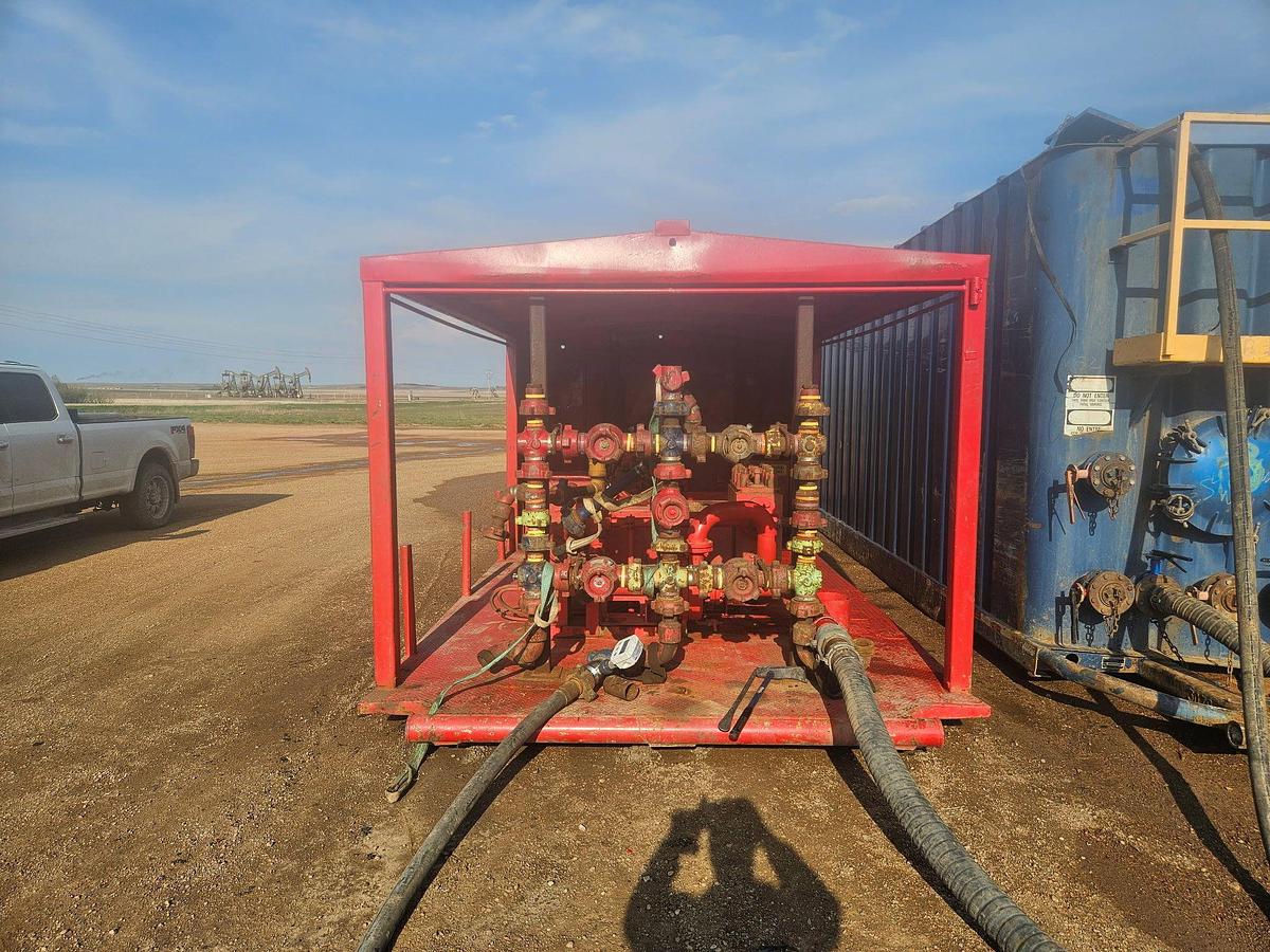 Used National JWS 165 Triplex Well Service Pump