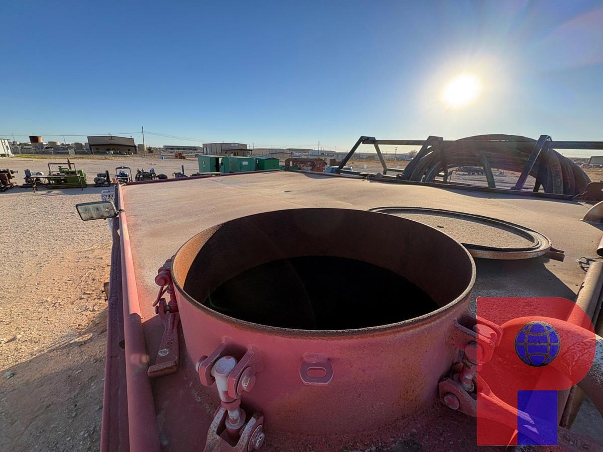 Used SHOPBUILT 20’ X 8’ S/A TANK TRANSPORT TRAILER & HOT OIL TRUCK BODY