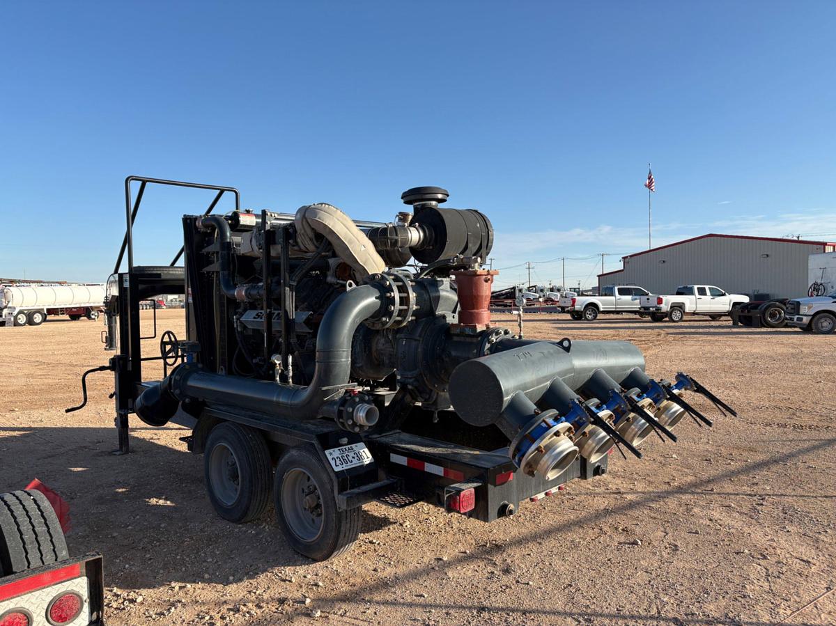 Used 2022 COASTAL T/A GOOSENECK 760HP WATER TRANSFER PUMP