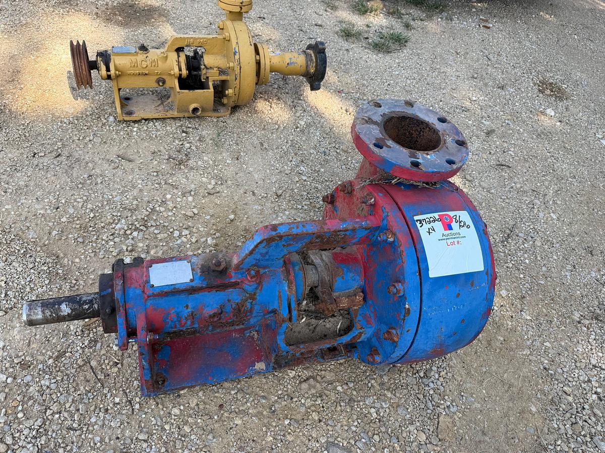 Used (4) ASSORTED MISSION CENTRIFUGAL PUMPS
