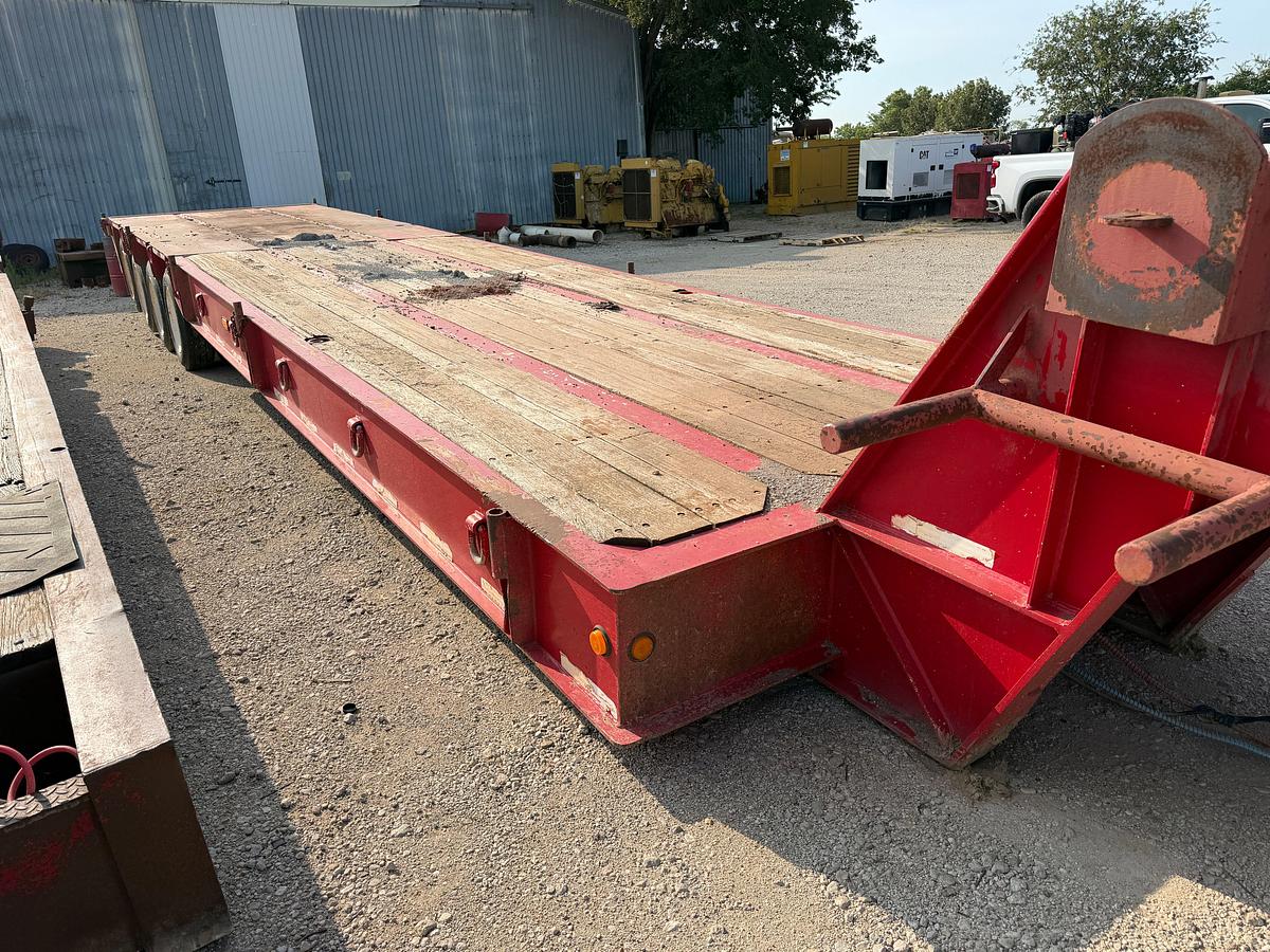 Used 2007 KALYN SIEBERT 53’ X 102” 4-AXLE 60 TON LOWBOY TRAILER