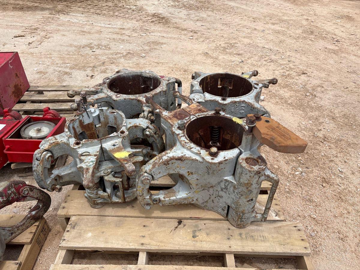 Used (4) BJ slip type elevators