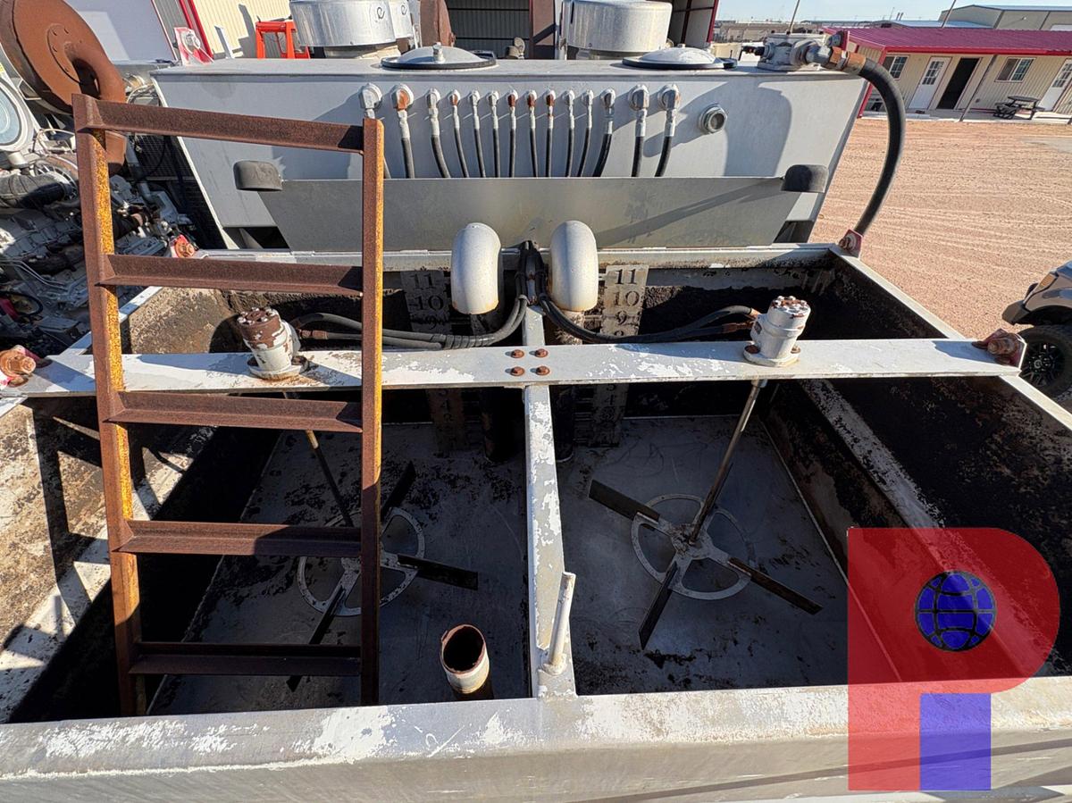 Used 2012 CRYOGENIC VESSEL ALTERNATIVES 3-AXLE 15K 2,000 HP DOUBLE PUMPER TRAILER