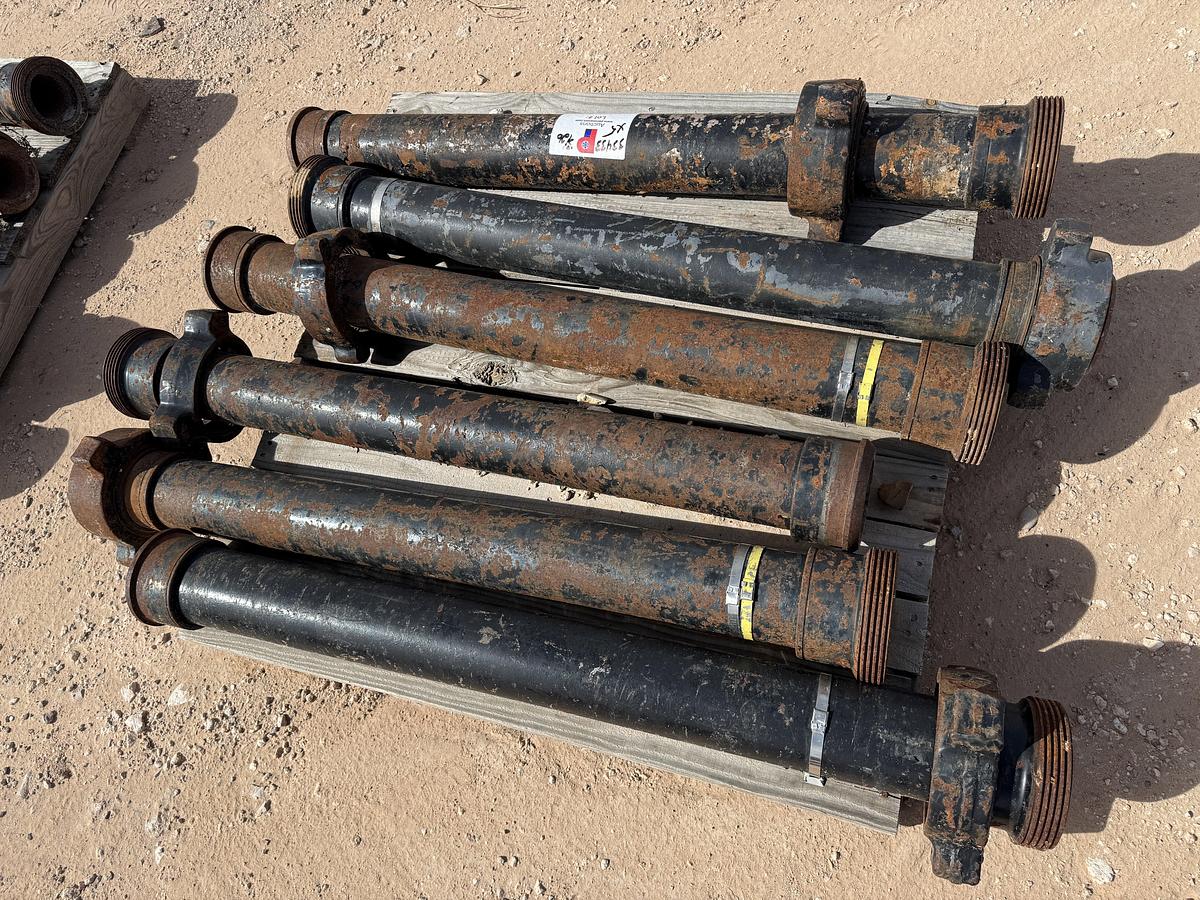 Used (30 X $) 5-PALLETS 4” X 4’L-10’L FIG 1002 10K WP FLOW IRON