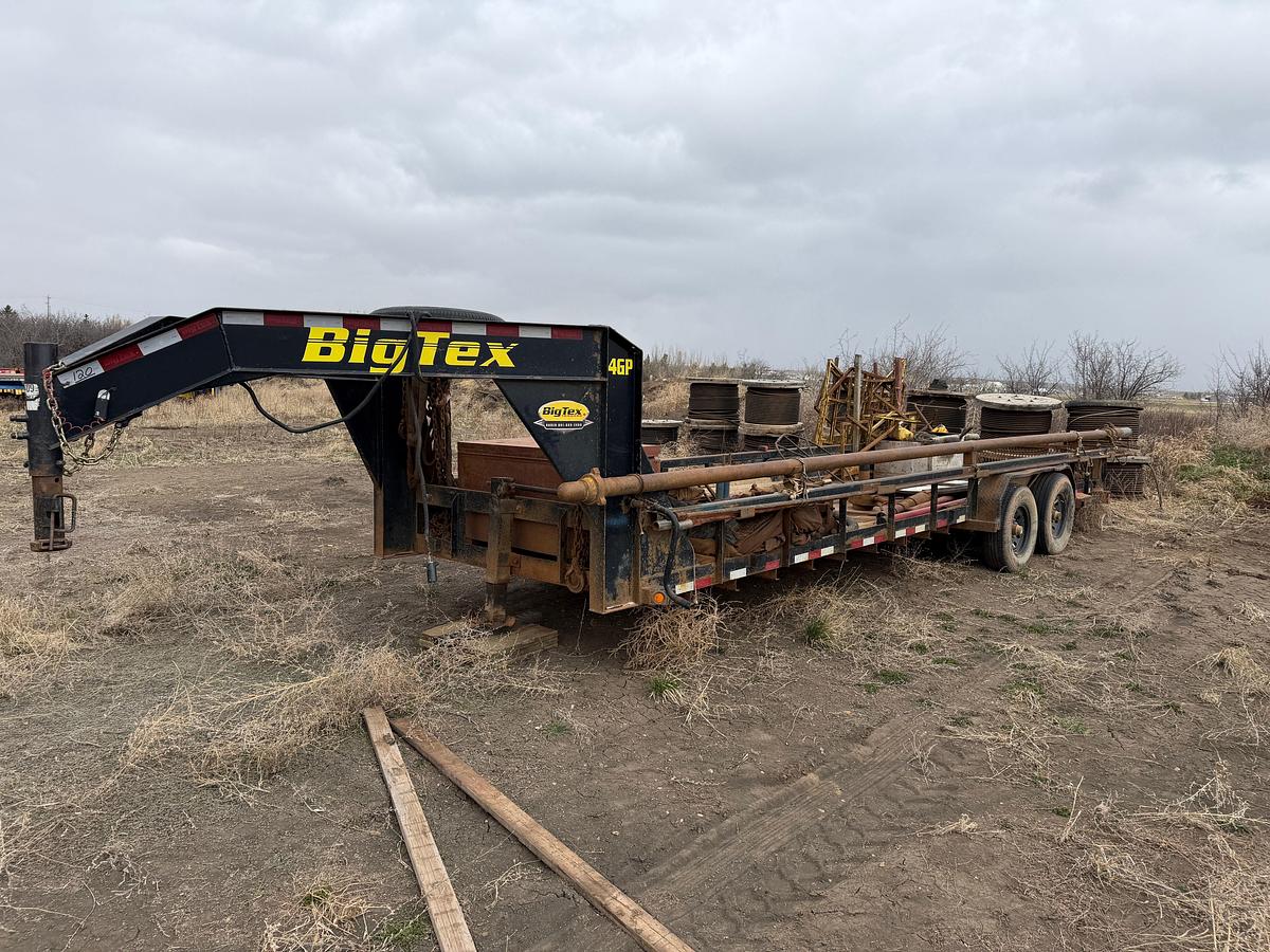 Used 2018 BIG TEX 24' T/A GN TOOL TRAILER