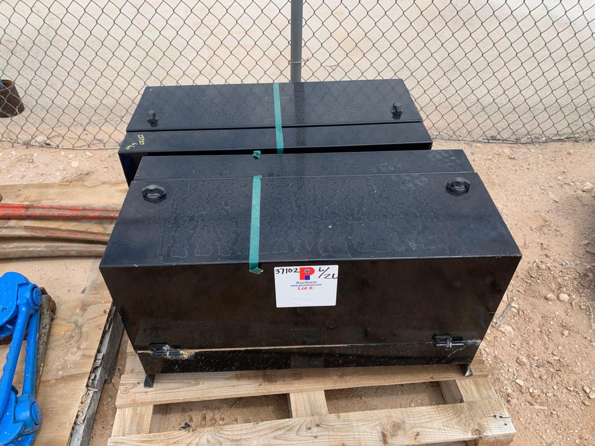 Used (2) 36” x 24” x 12” Tool Boxes