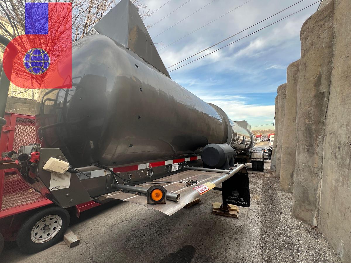 Used 2011 COMPTANK CORPORATION  5,500 GAL. T/A ACID TRANSPORT TRAILER  **FRESH VIK INSPECTION**
