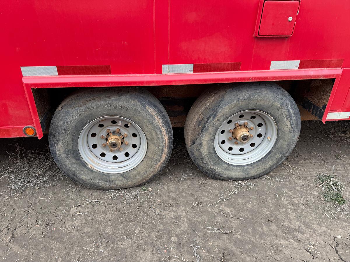 Used 2018 CHAOS METAL WORX 24' GN DOG HOUSE / TOOL TRAILER