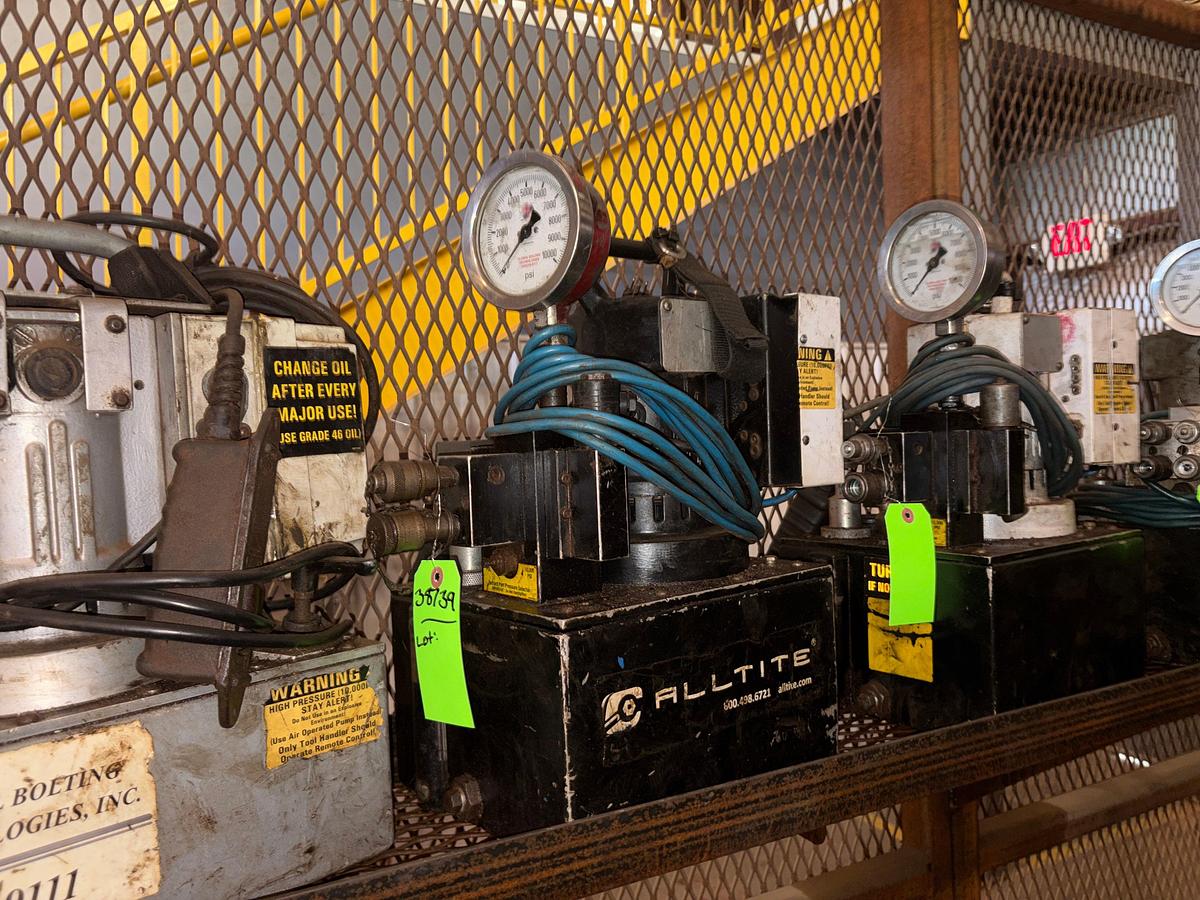 Used Alltite 10k psi hydraulic power pack