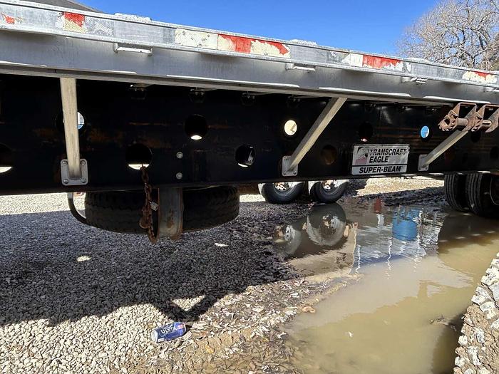 Used 1998 TRANSCRAFT EAGLE W2 48' X 96" ALUM/STEEL FLATBED TRAILER