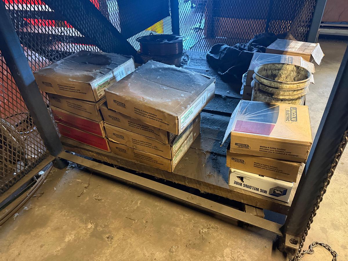 Used 20+ Boxes of MIG Welding Wire & 15+ boxes of welding rods