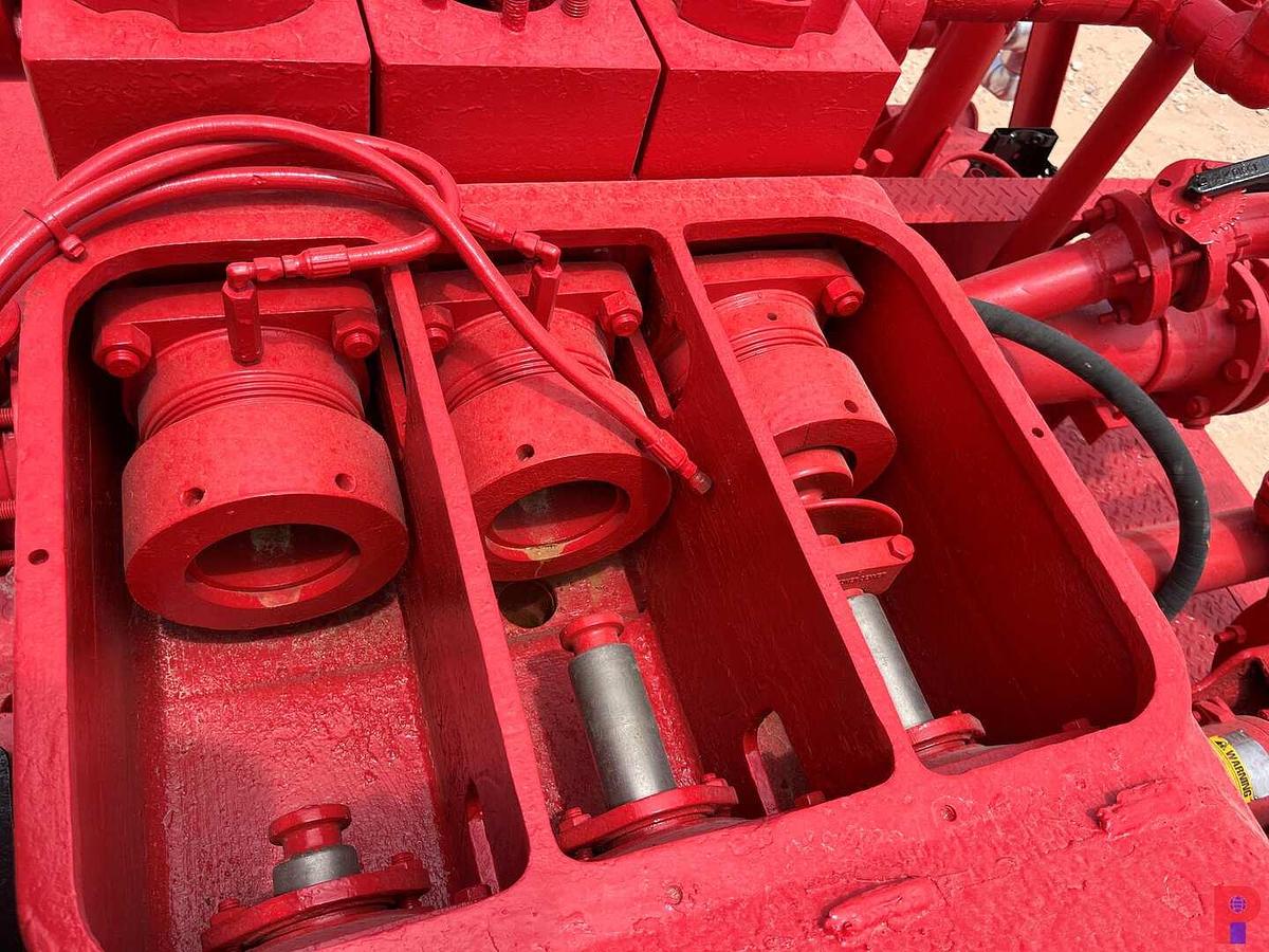 Used GARDNER DENVER TEE TRIPLEX PUMP UNIT, SKIDDED