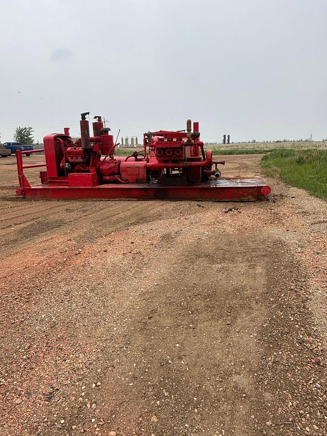 Used Gardner Denver Triplex Well Service Pump