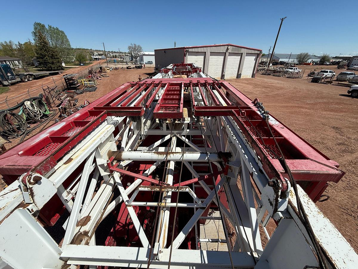 Used 1984 CRANE CARRIER W5384A DD 108’-267K 5-AXLE WELL SERVICE WORKOVER RIG