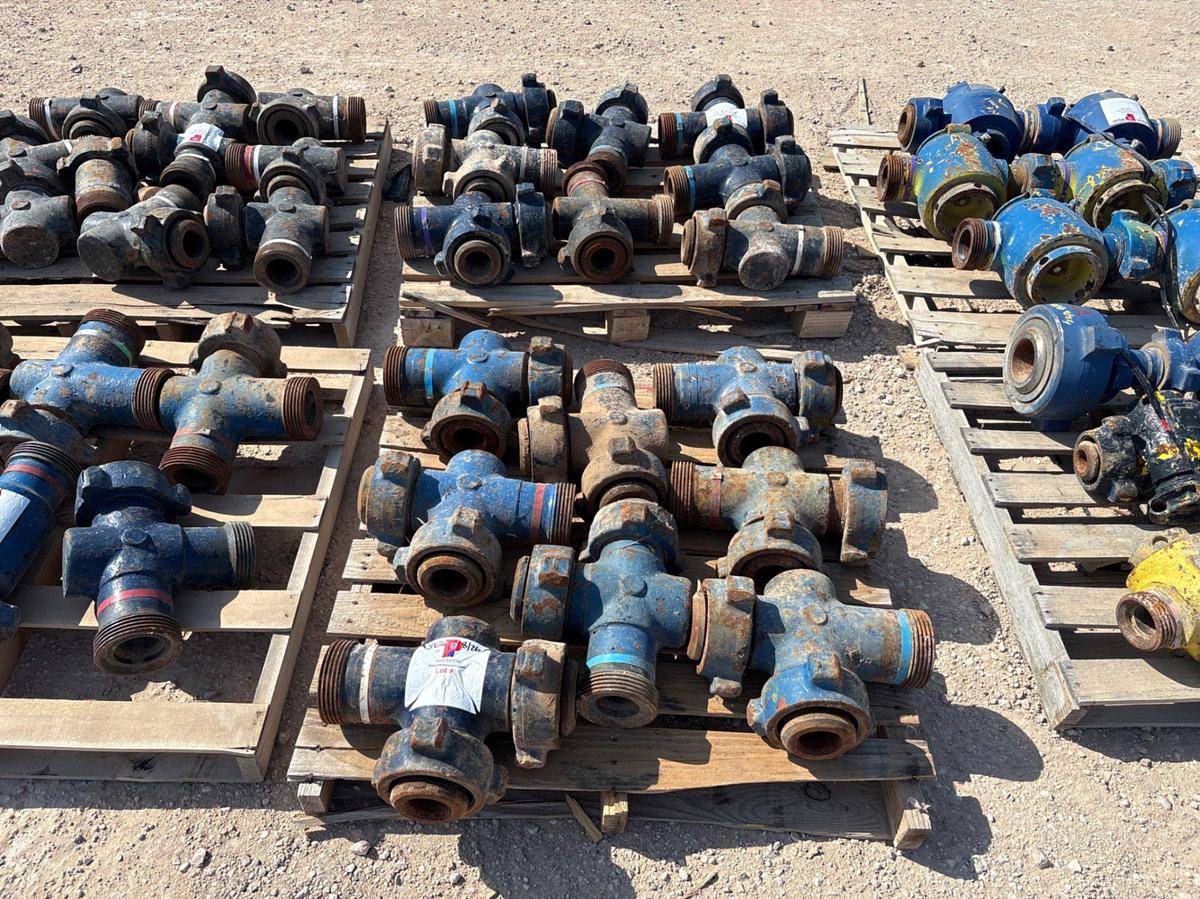 Used (16x$) 3” 1502 “T” fittings