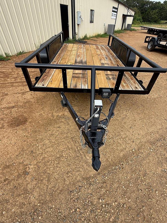 Used 2014 TIGER TRAILERS 12' X 6' T/A BP UTILITY TRAILER