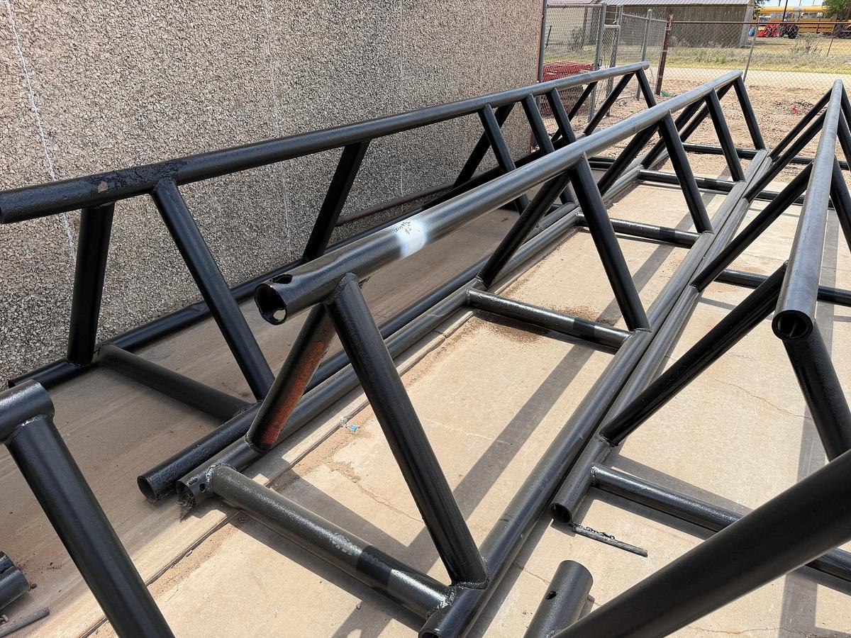 Used (2) Triangle Pipe Racks