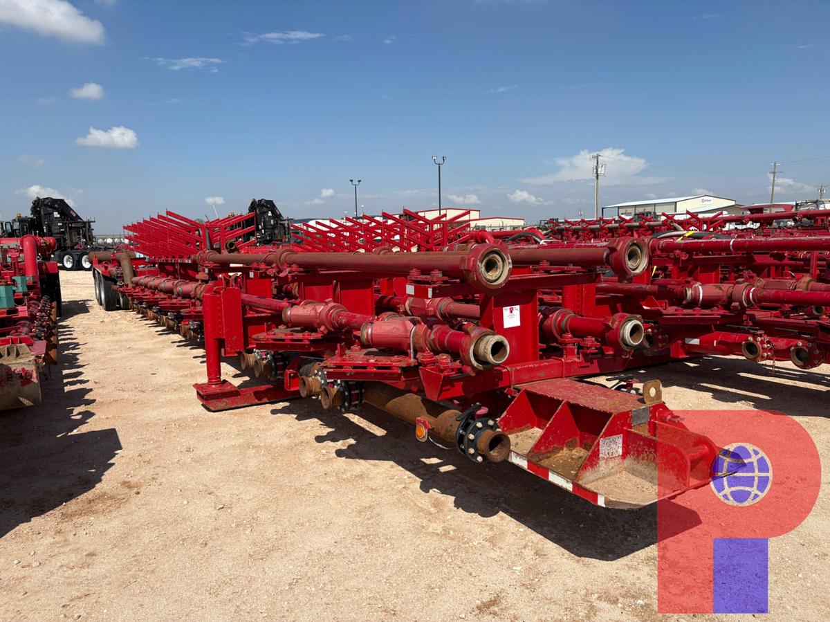 Used BO’S BETTER BUILT 48’L 14-ARM T/A FRAC MISSLE/MANIFOLD TRAILER