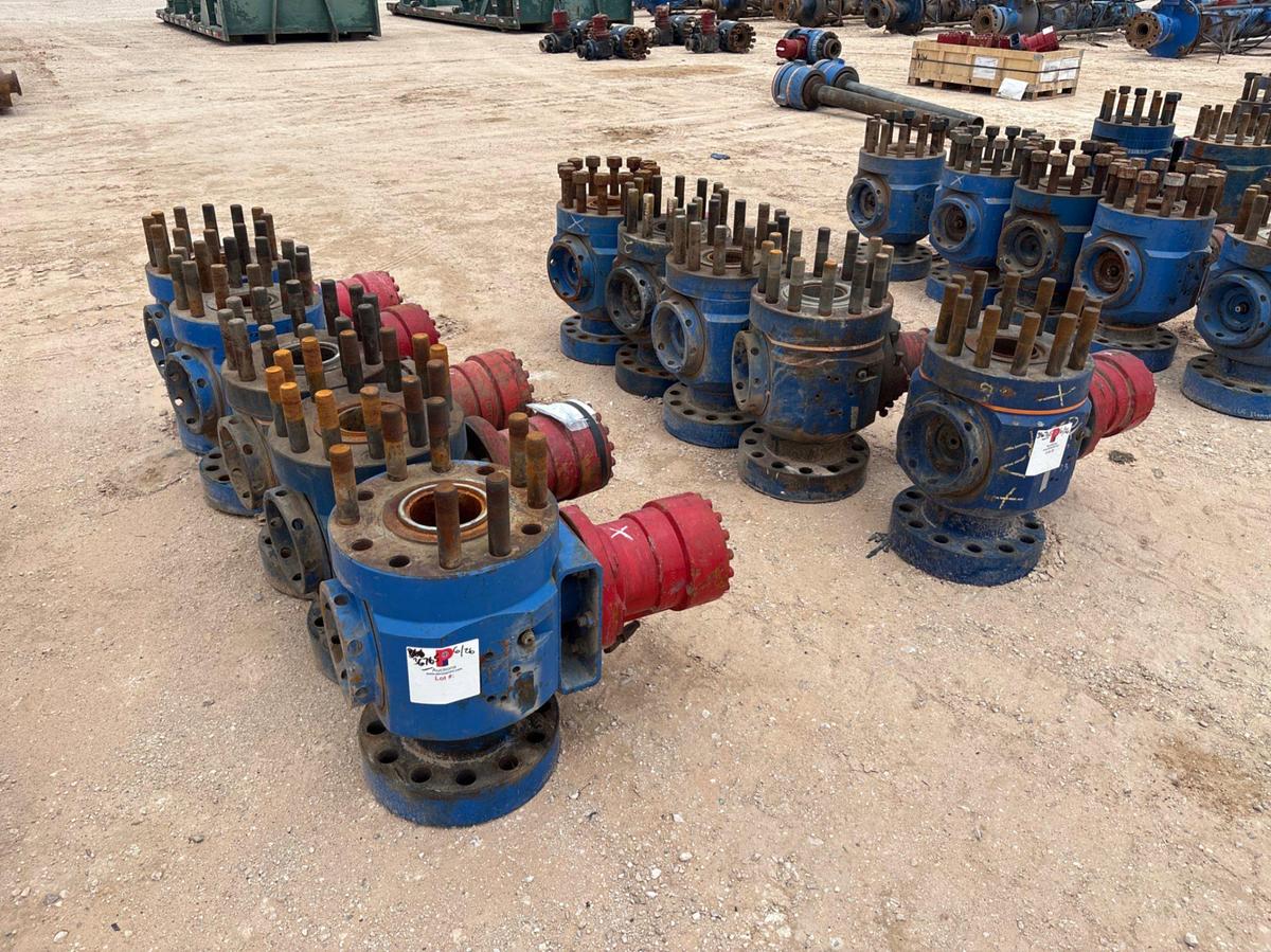 Used (10x$) 5” 15k hydraulic ball valves