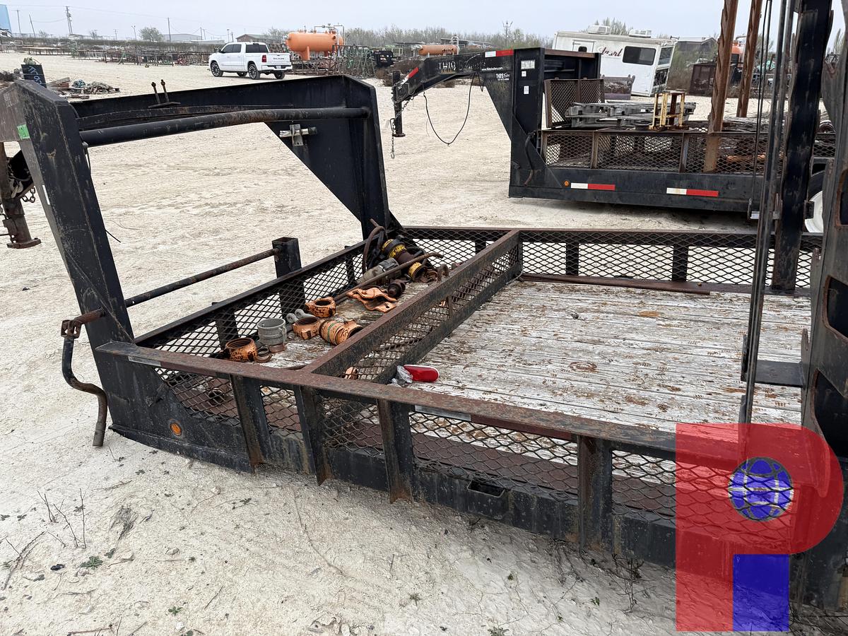 Used 2013 TRI-W 20’ T/A MONORAIL GOOSENECK TRAILER