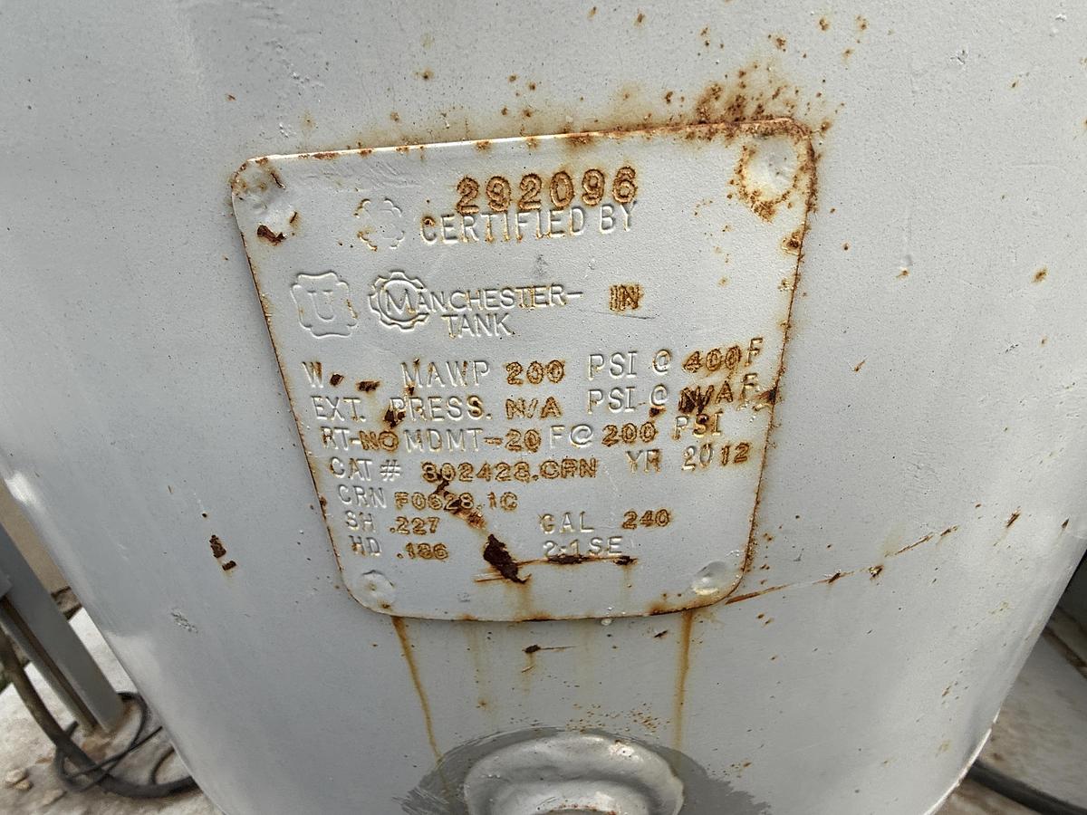 Used FS CURTIS RS-100 F 458 CFM 100 PSI SKIDDED AIR COMPRESSOR (INCOMPLETE)